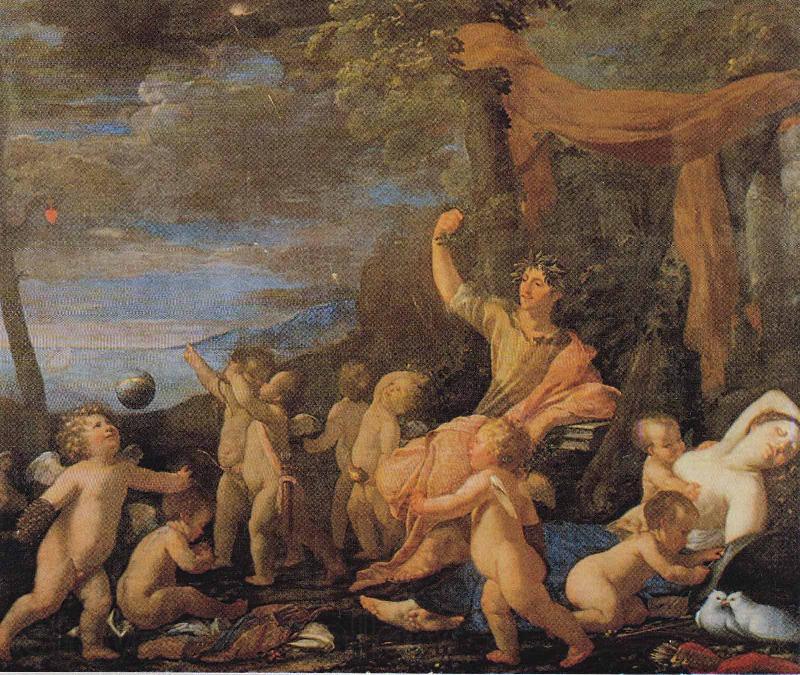 Nicolas Poussin Le Triomphe dOvide dit aussi Le triomphe dun poete France oil painting art